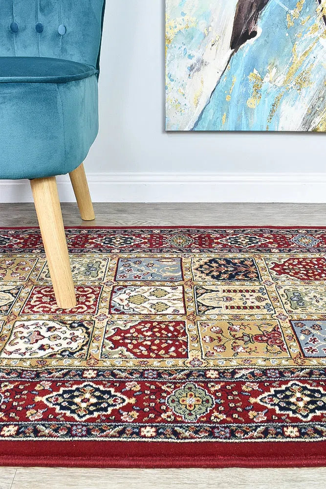 Zeus Red 14 Traditional Rug - Image 14