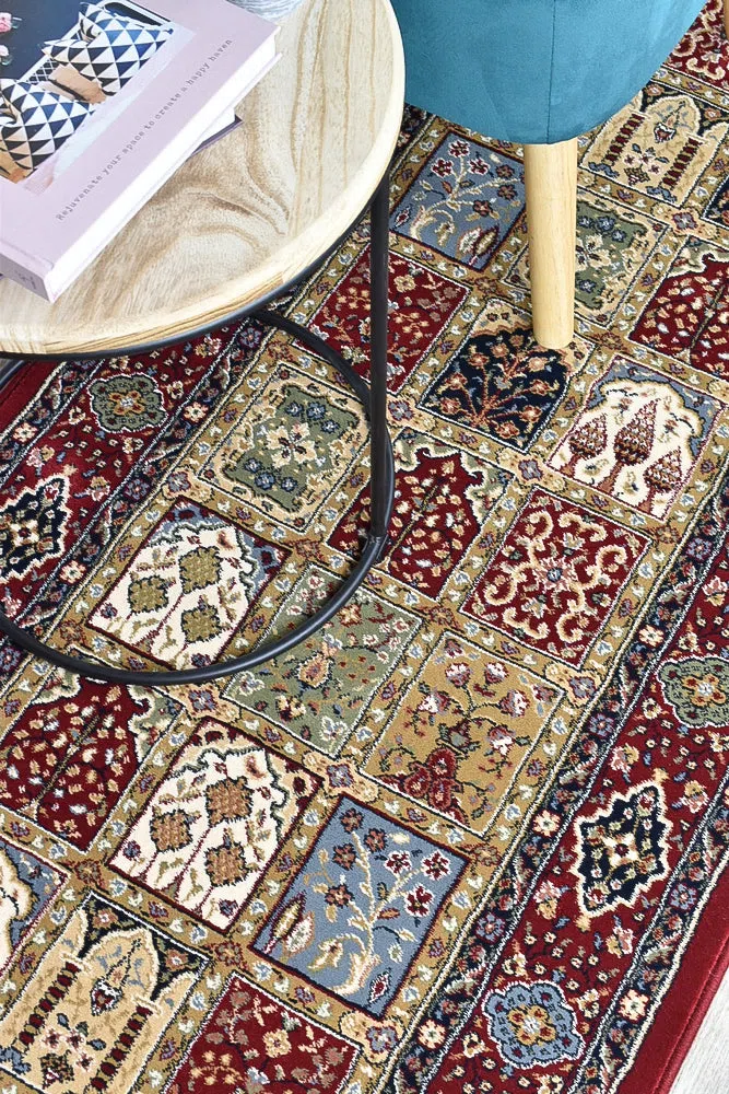 Zeus Red 14 Traditional Rug - Image 15