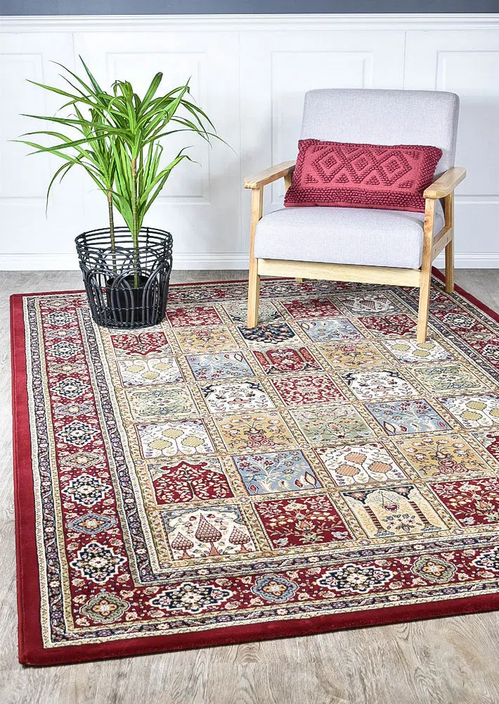 Zeus Red 14 Traditional Rug - Image 3