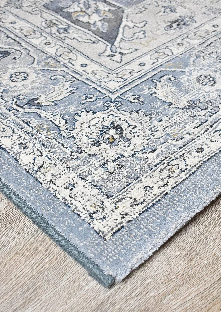 Zeus Blue 28 Traditional Rug - Image 4