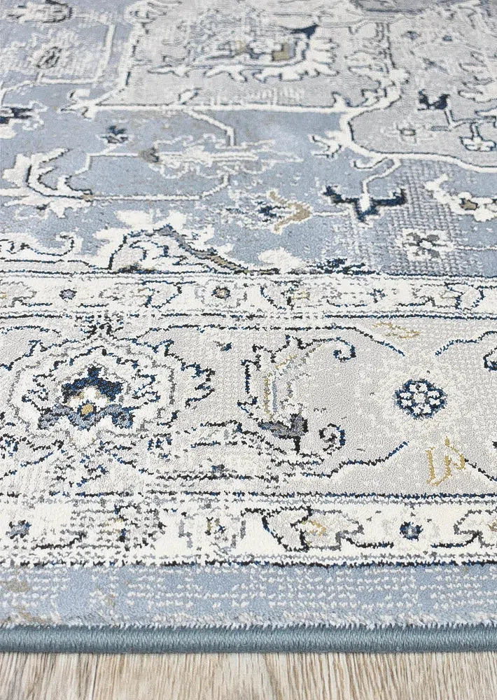 Zeus Blue 28 Traditional Rug - Image 7