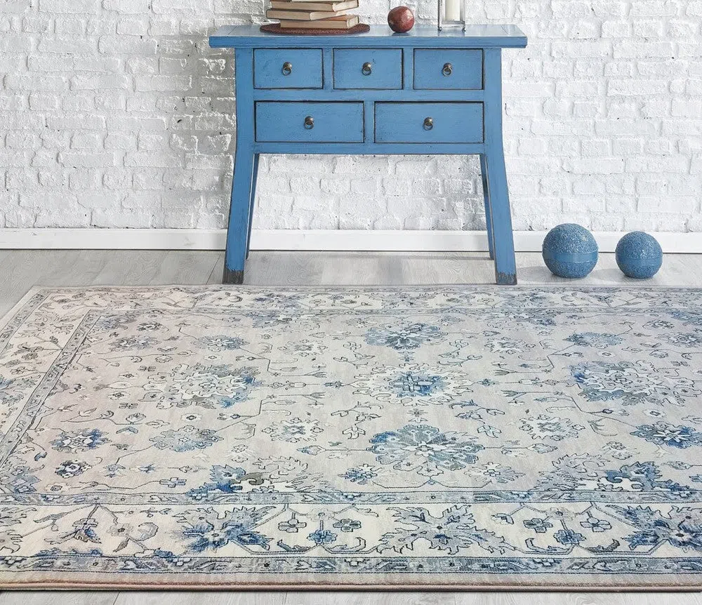 Zeus Blue 44 Traditional Rug - Image 10