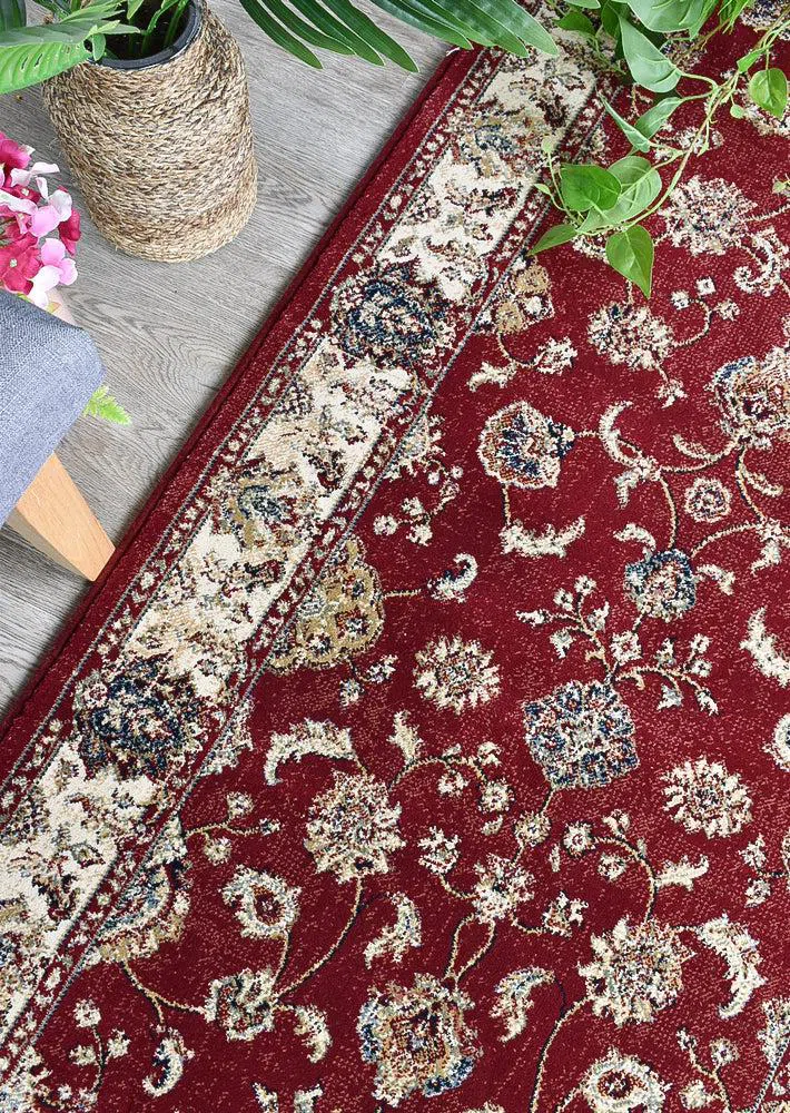 Zeus Red 64 Traditional Rug - Image 14