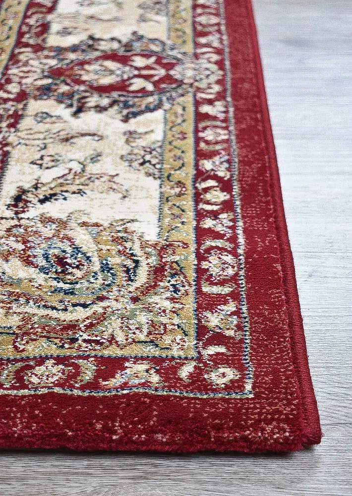 Zeus Red 64 Traditional Rug - Image 4