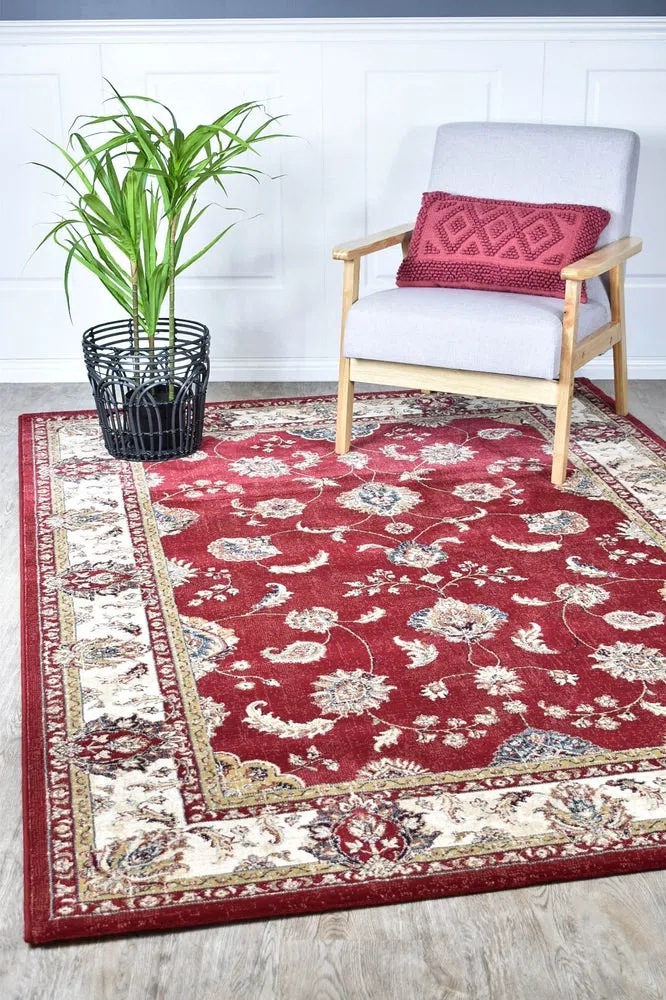 Zeus Red 64 Traditional Rug - Image 8