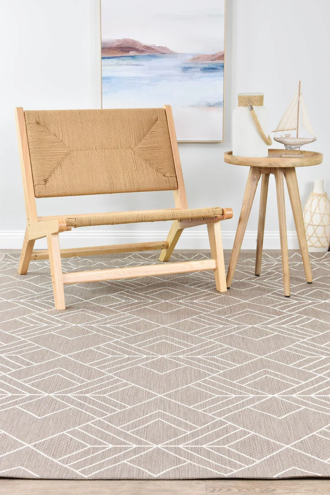 Samba Beige Outdoor Rug - Image 4