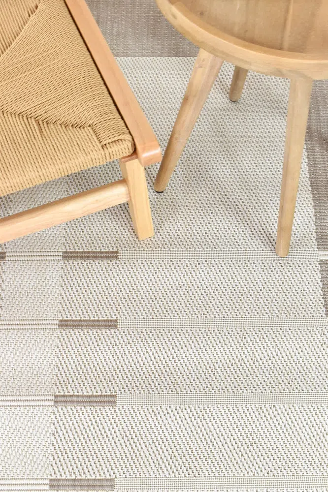 Samba Beige Cream Outdoor Rug - Image 9