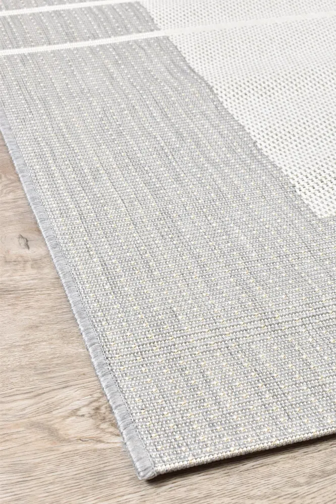 Samba Silver Cream Outdoor Rug - Image 5