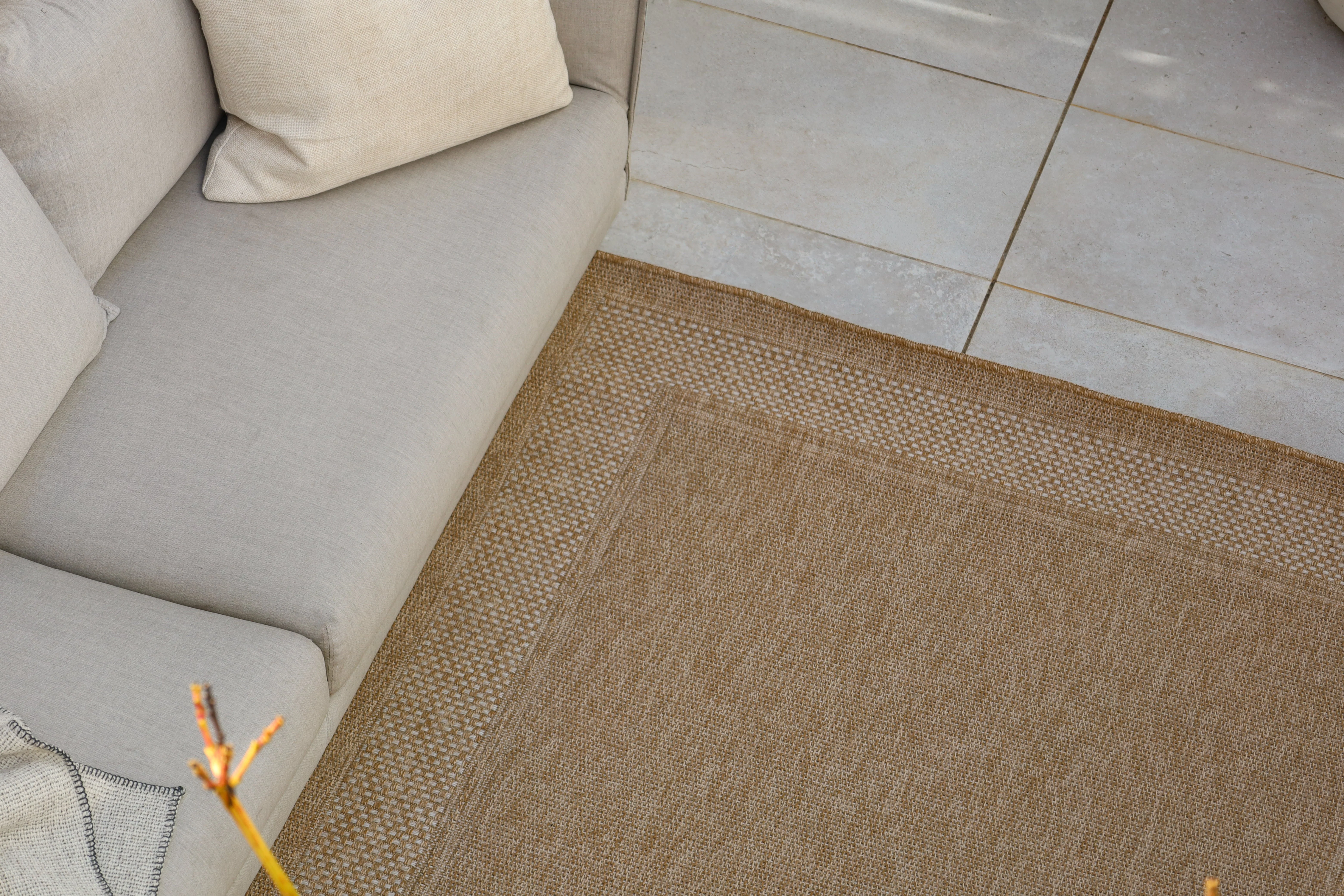Akita White Indoor Outdoor Rug - Image 10
