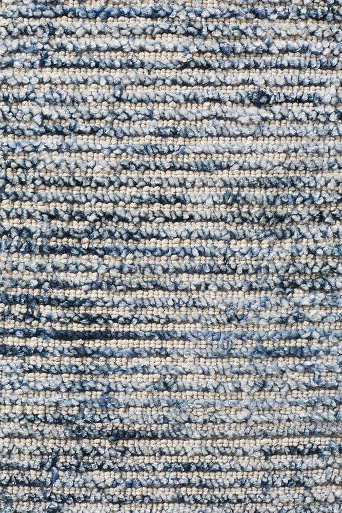 Allure Indigo Cotton Rayon Rug - Image 7