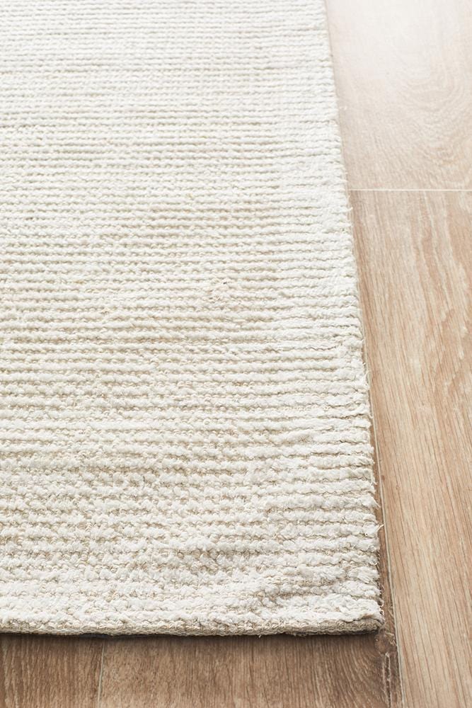 Allure Ivory Cotton Rayon Rug - Image 5