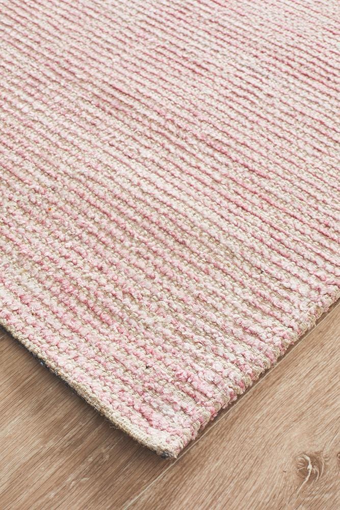 Allure Rose Cotton Rayon Rug - Image 4
