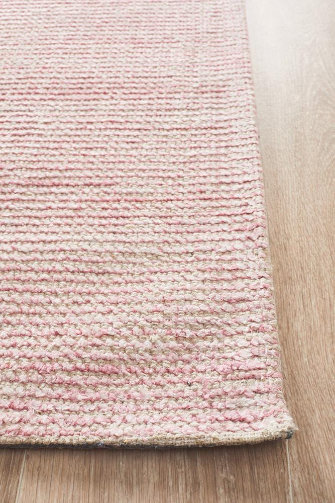 Allure Rose Cotton Rayon Rug - Image 5