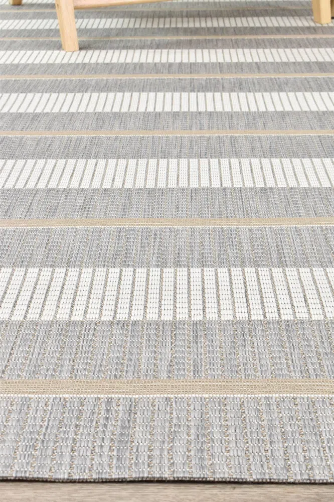 Alma 25 Grey Outdoor Rug - Image 6