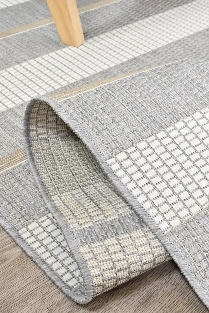 Alma 25 Grey Outdoor Rug - Image 8
