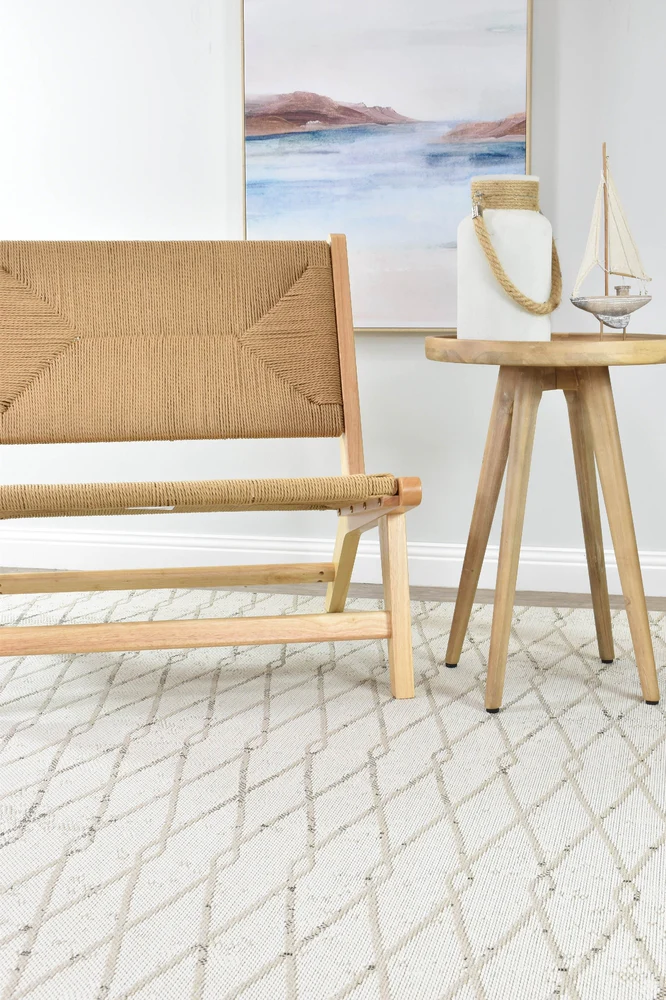Alma 28 Cream Beige Outdoor Rug - Image 10