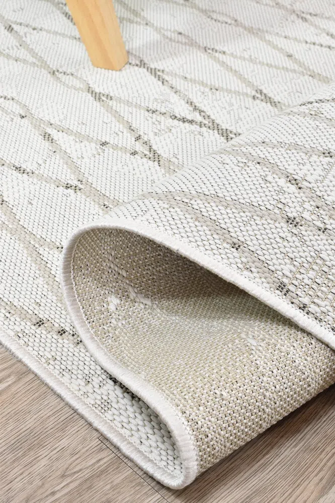Alma 28 Cream Beige Outdoor Rug - Image 7