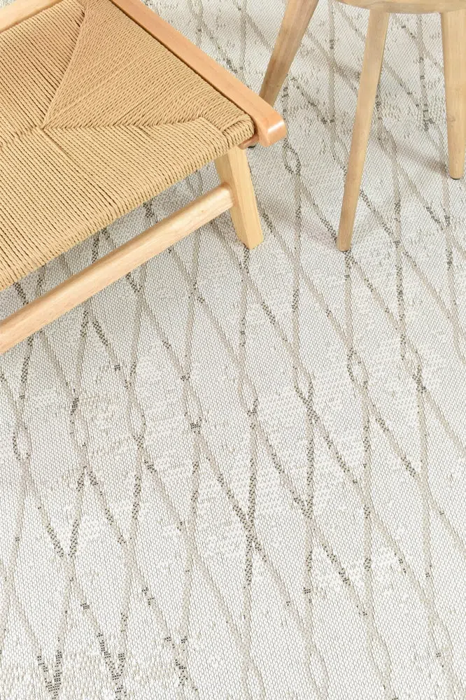 Alma 28 Cream Beige Outdoor Rug - Image 9
