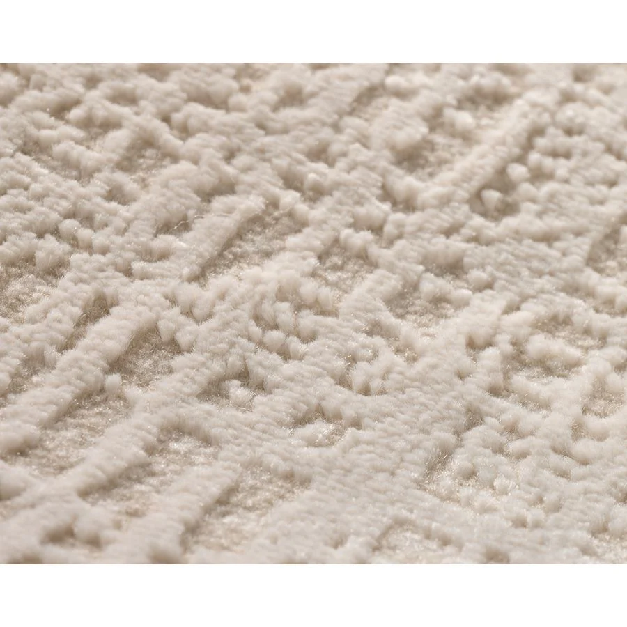 Amadeus Beige Modern Distressed Rug - Image 7