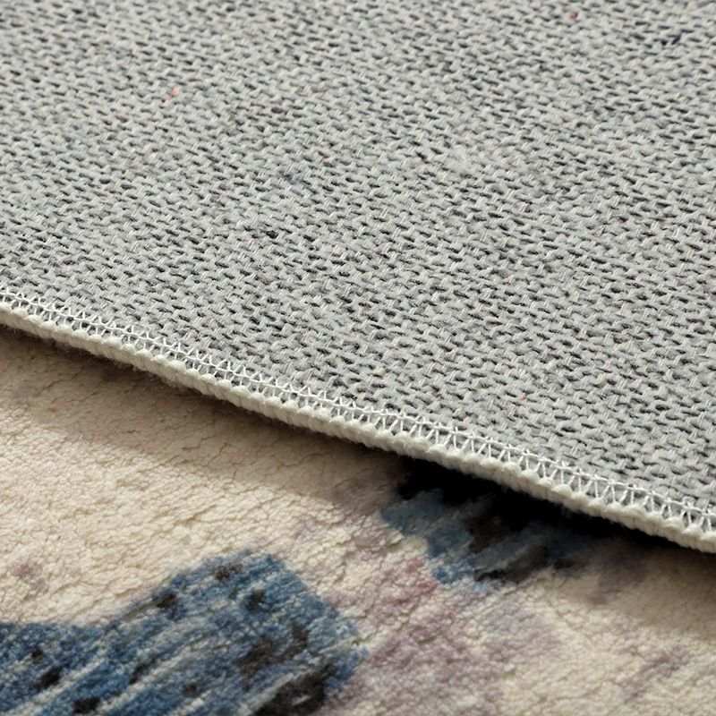 Anini Blue Machine Washable Rug - Image 6