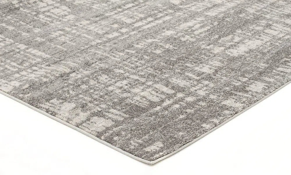 Ashley Abstract Modern Silver Grey Rug - Image 4