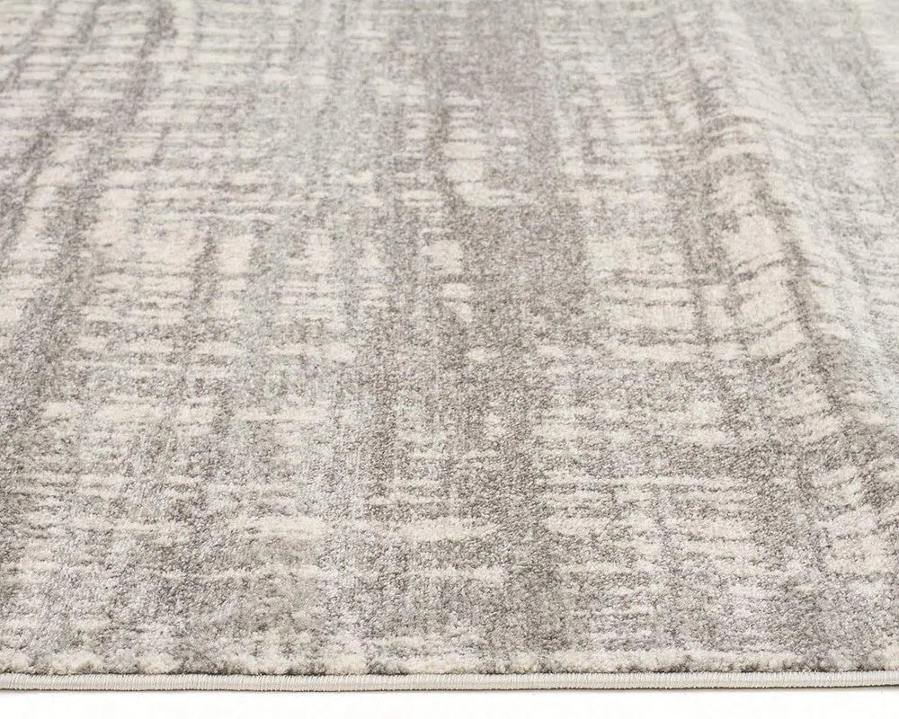 Ashley Abstract Modern Silver Grey Rug - Image 5
