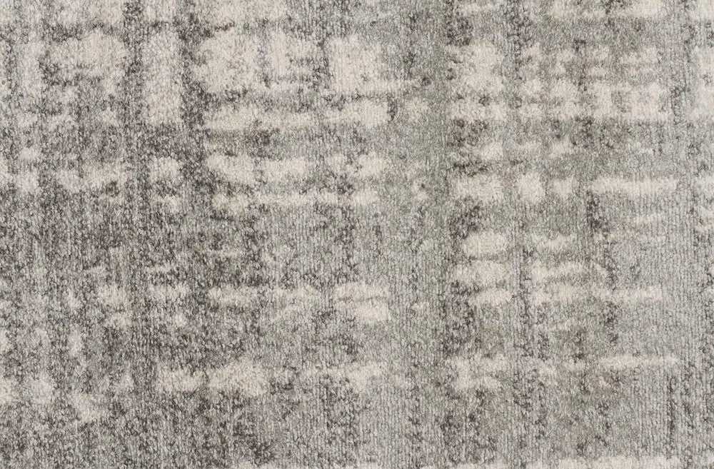 Ashley Abstract Modern Silver Grey Rug - Image 6