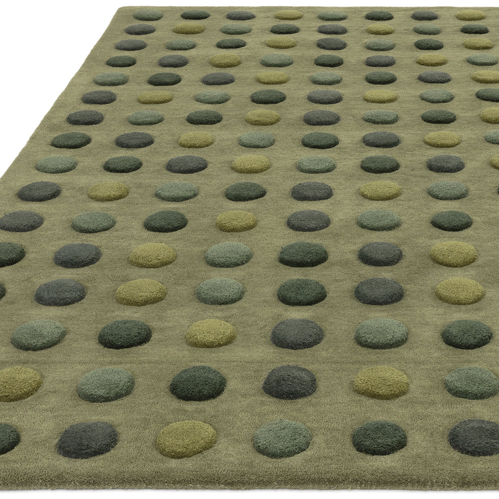 Asiatic Dotty Green Rug - Image 3