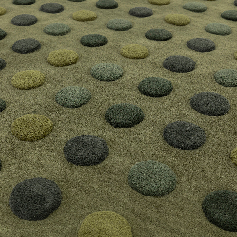 Asiatic Dotty Green Rug - Image 4