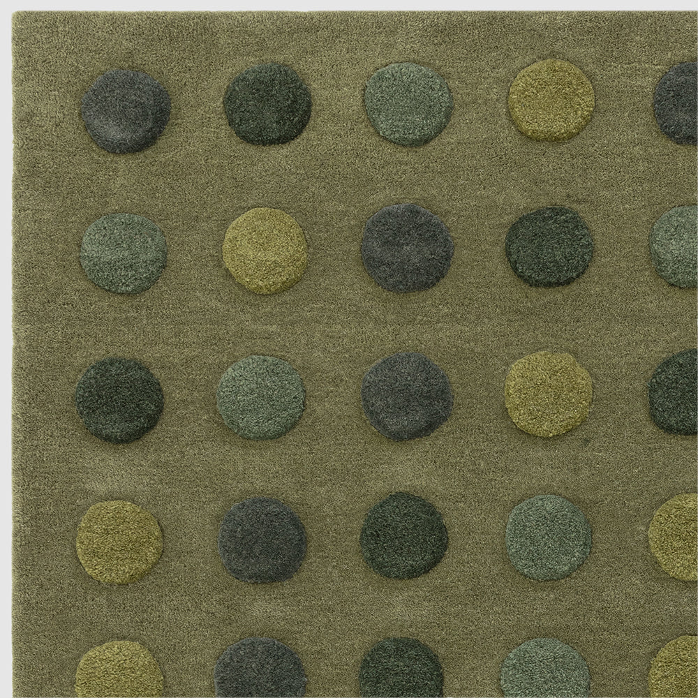 Asiatic Dotty Green Rug - Image 5