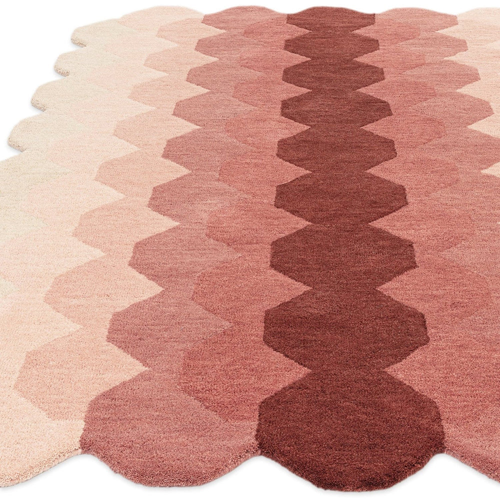 Asiatic Hive Pink Rug - Image 3