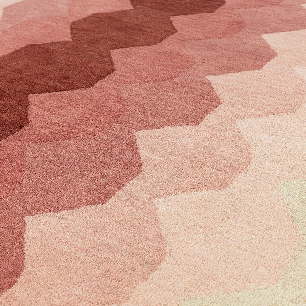 Asiatic Hive Pink Rug - Image 4