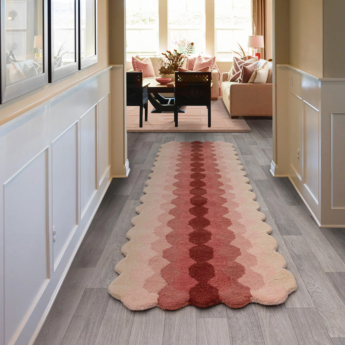 Asiatic Hive Pink Rug - Image 8