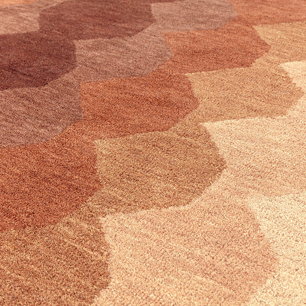 Asiatic Hive Rust Rug - Image 4