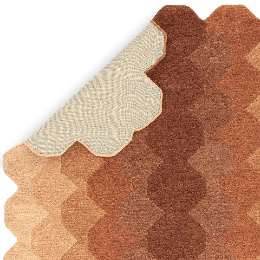 Asiatic Hive Rust Rug - Image 6