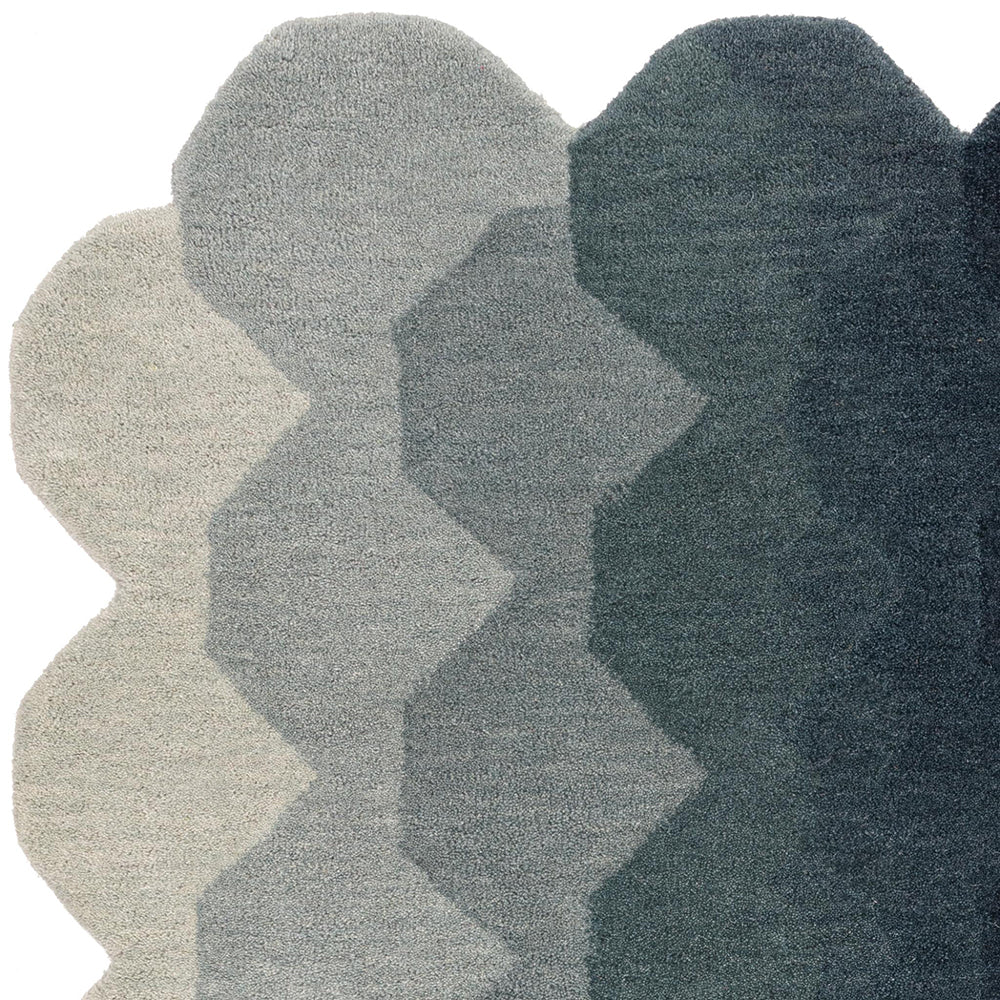 Asiatic Hive Teal Rug - Image 4