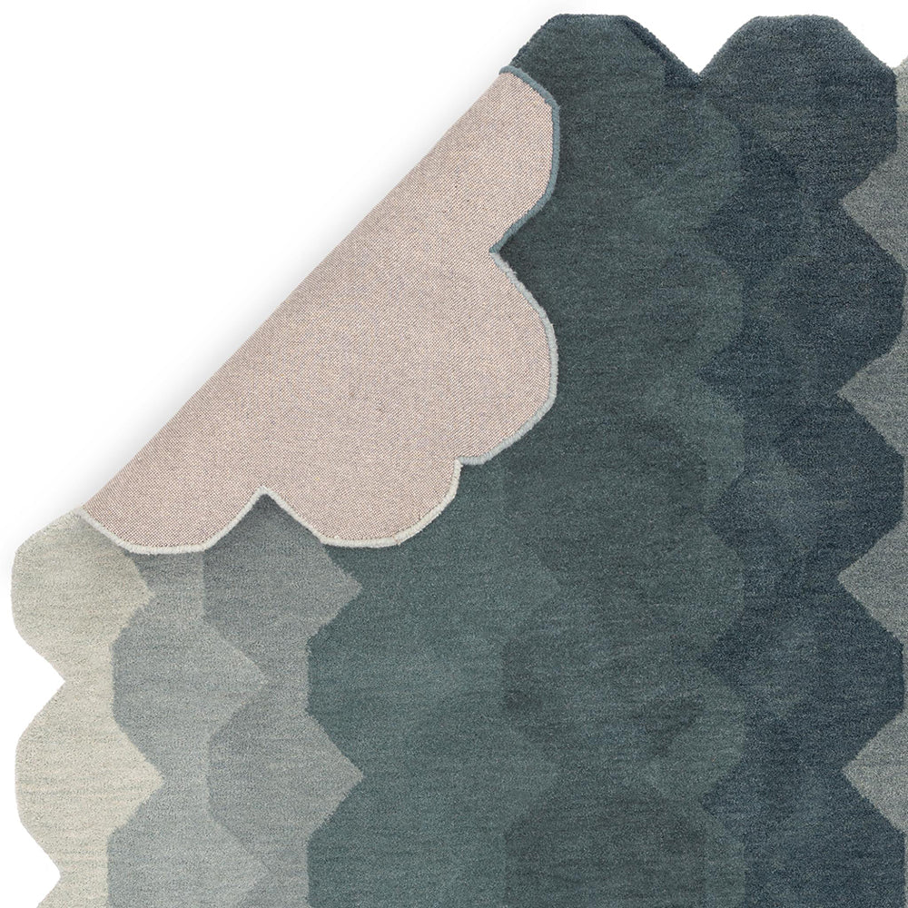 Asiatic Hive Teal Rug - Image 6