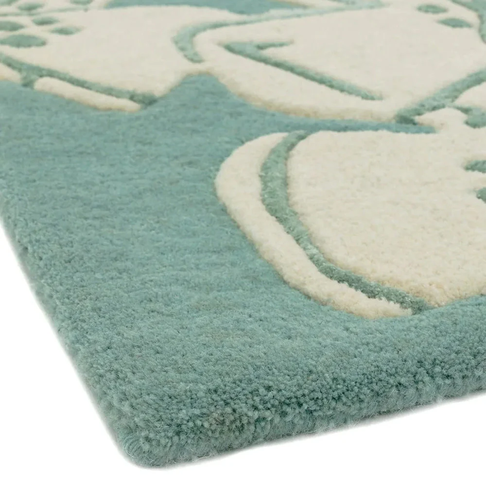 Asiatic Devore Blue Rug - Image 8