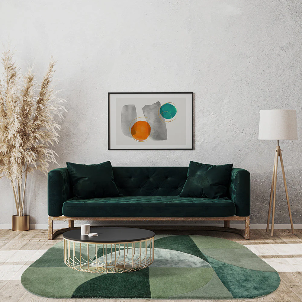 Asiatic Oval Forest Rug - Image 2