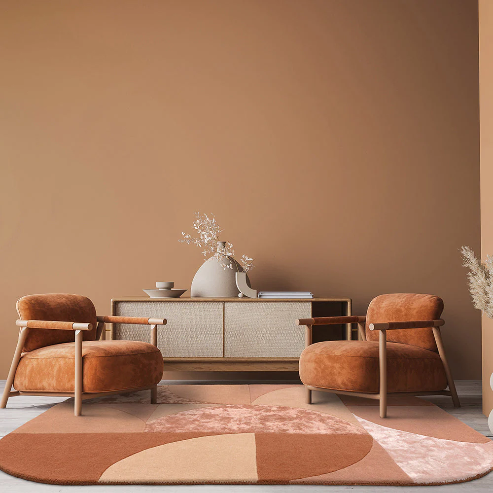 Asiatic Oval Earth Rug - Image 2