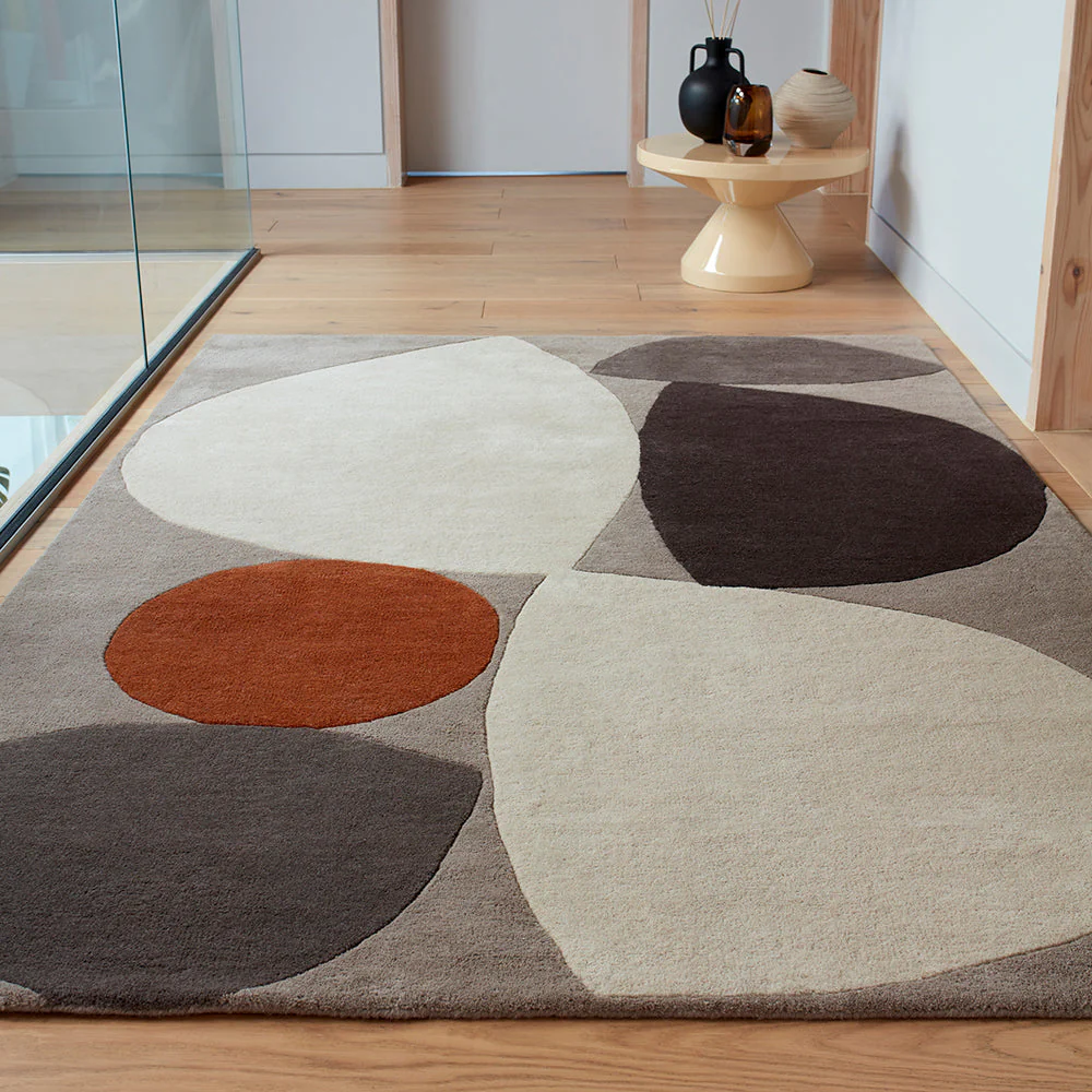 Asiatic Mid Century Grey Rug - Image 2