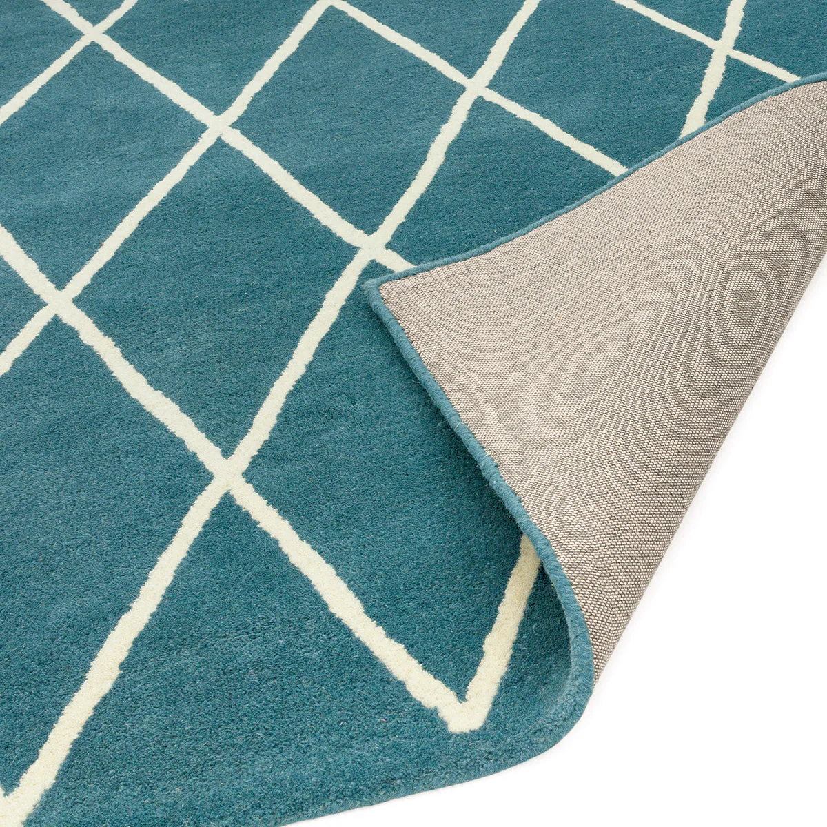 Asiatic Albany Diamond Teal Rug - Image 5