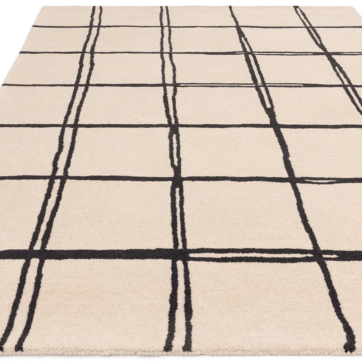 Asiatic Albany Grid Monochrome Rug - Image 3