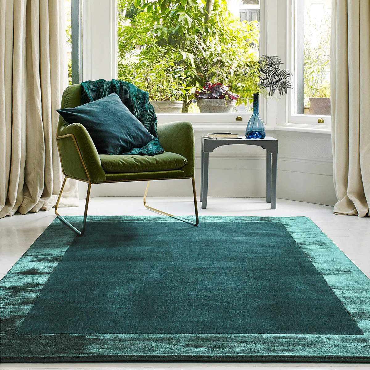 Asiatic Ascot Aqua Blue Rug - Image 2