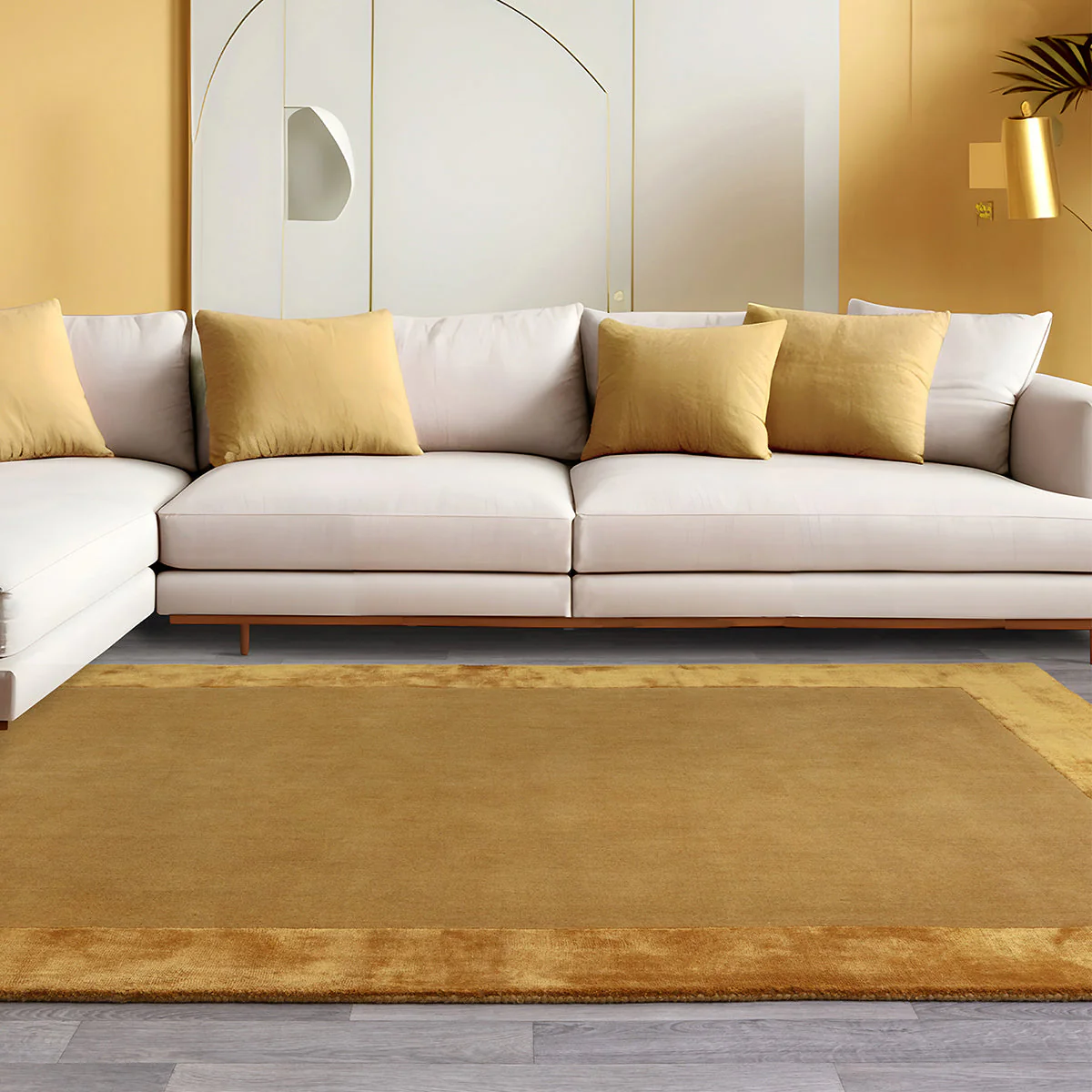 Asiatic Ascot Gold Rug - Image 2