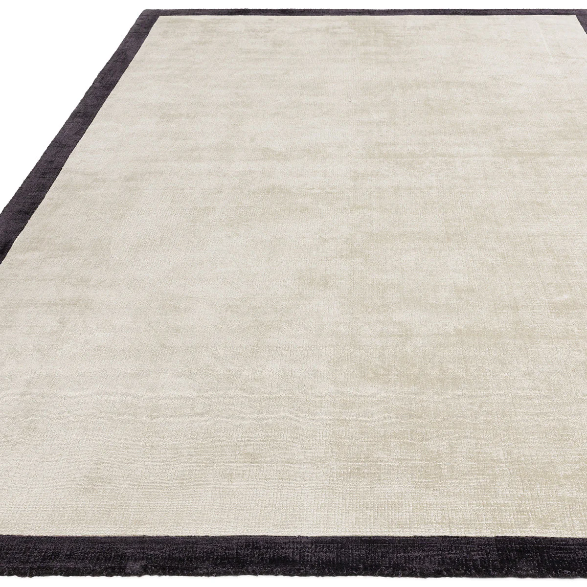 Asiatic Blade Border Putty Charcoal 10 Rug - Image 3