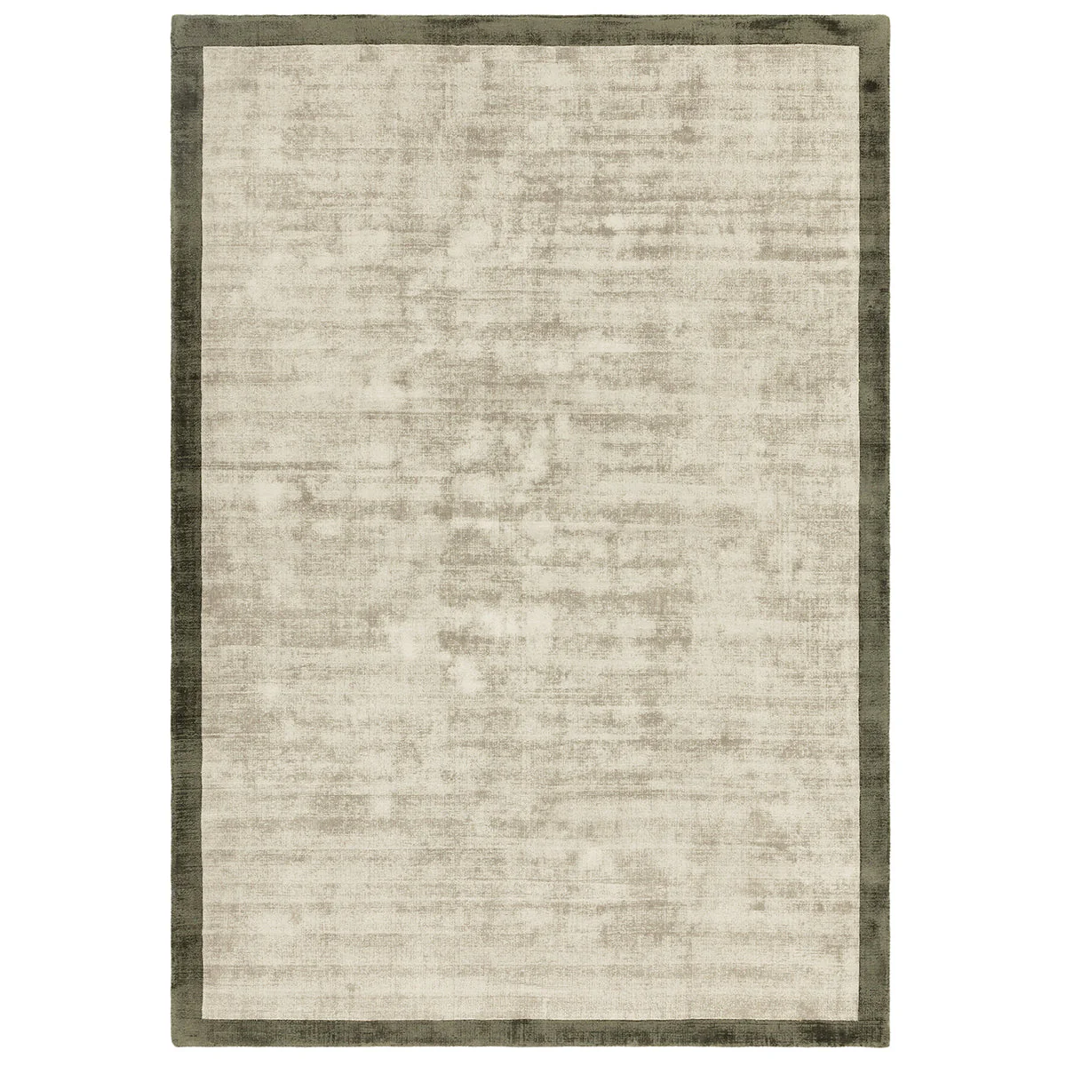 Asiatic Blade Border Sage Olive 05 Rug