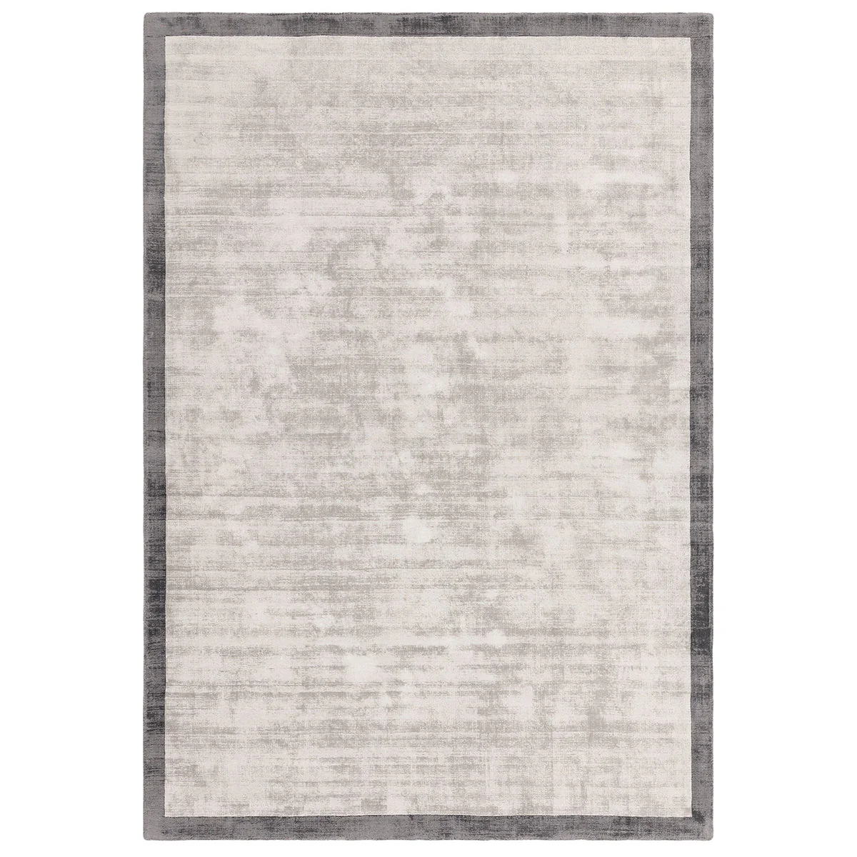 Asiatic Blade Border Silver Grey 08 Rug