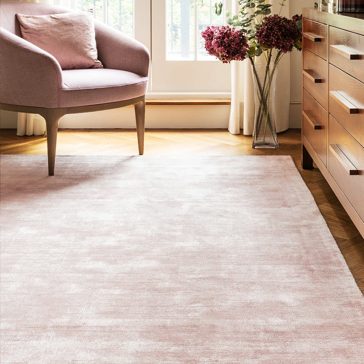 Asiatic Blade Pink Rug - Image 2