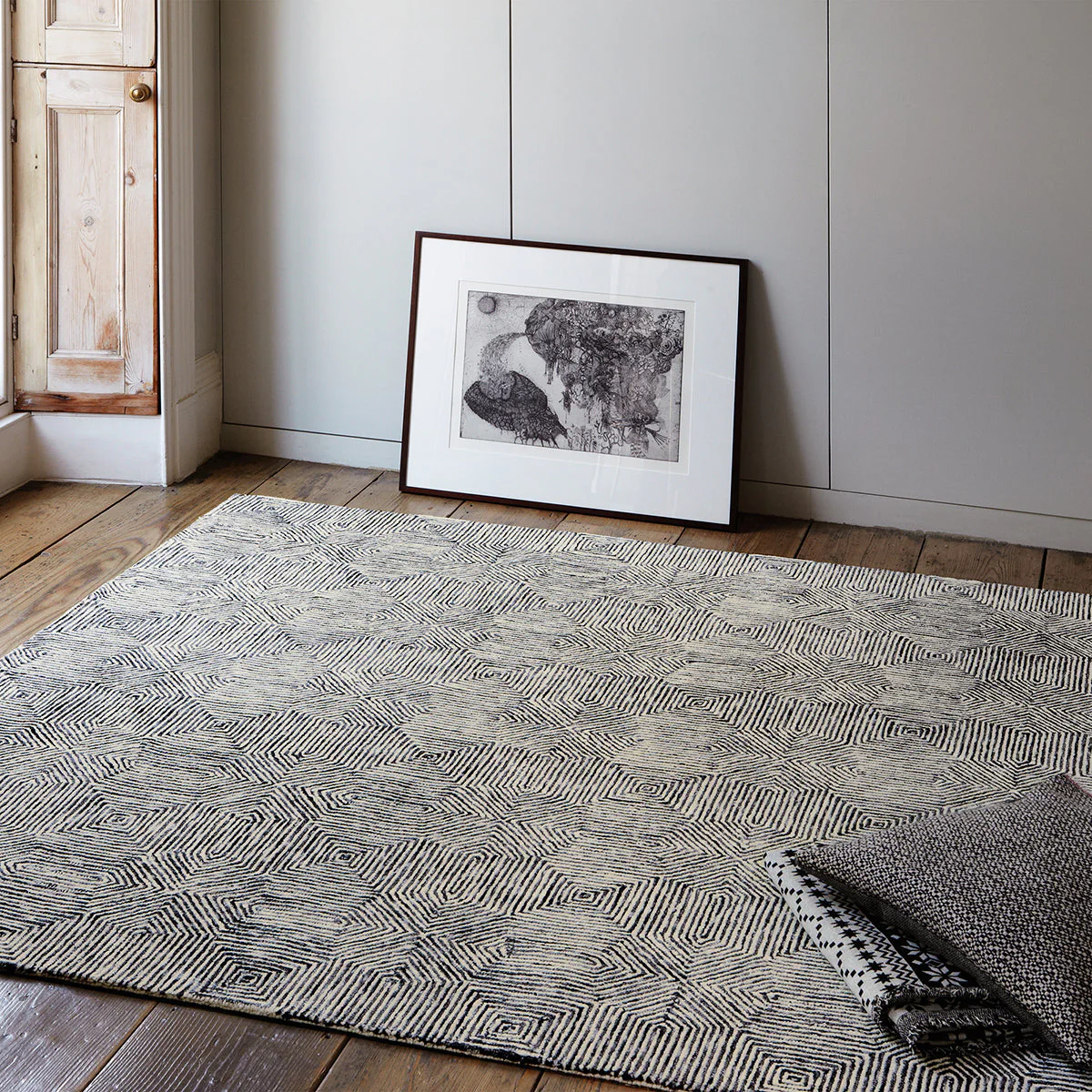 Asiatic Camden Black/White Rug - Image 2
